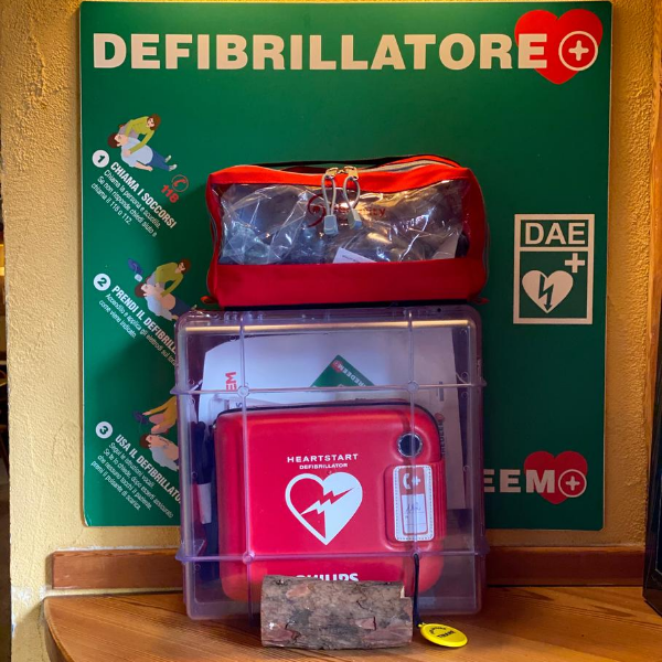 Defibrillatore Malga Millegrobbe