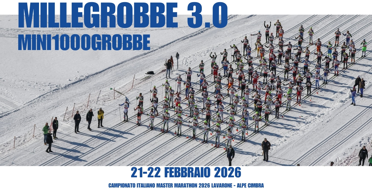 Millegrobbe 3.0 sci di fondo Master e Mini1000
