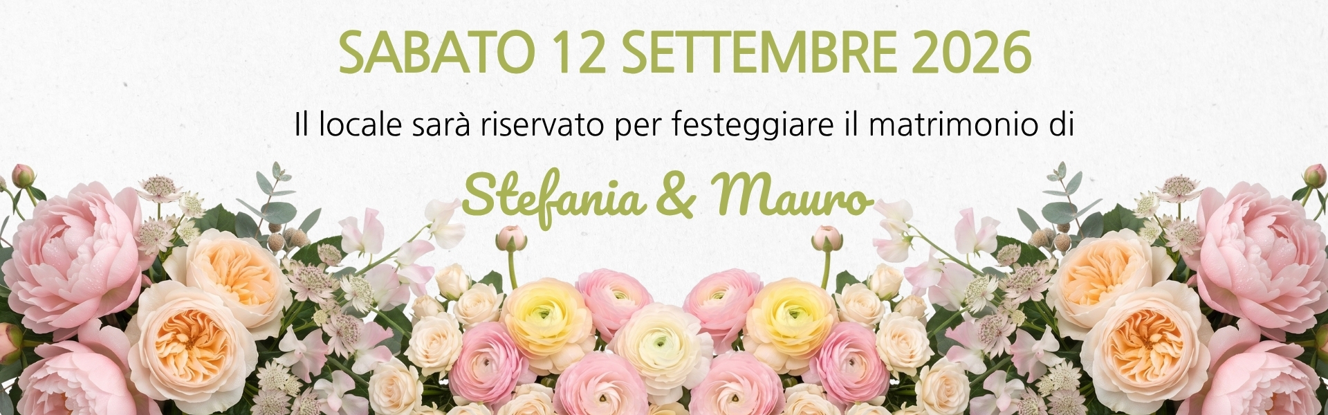 Matrimonio 12 settembre